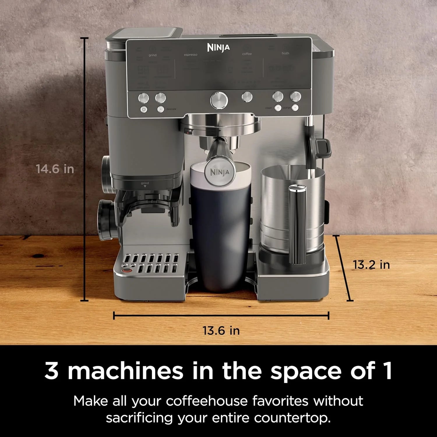 Espresso maszyna, i Drip ekspres do kawy Luxe Caf ES601