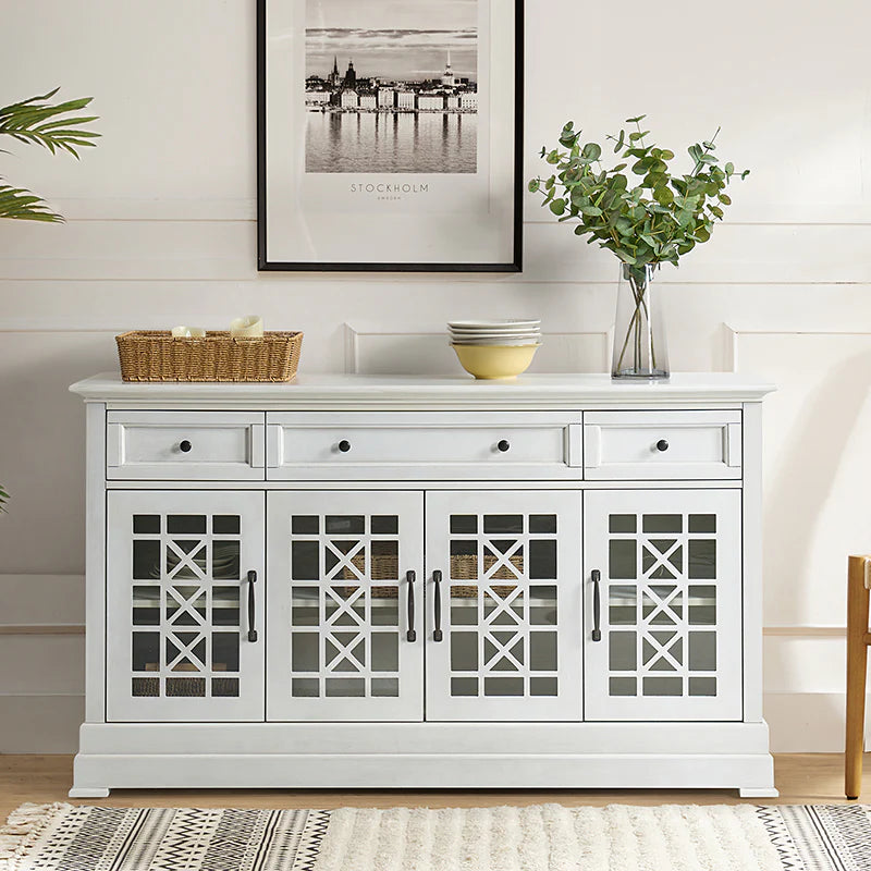 Sideboard, Prudence 58 Plus or Minus szeroki 3 szuflada Vintage Chic
