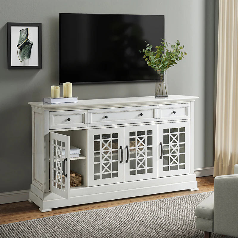 Sideboard, Prudence 58 Plus or Minus szeroki 3 szuflada Vintage Chic