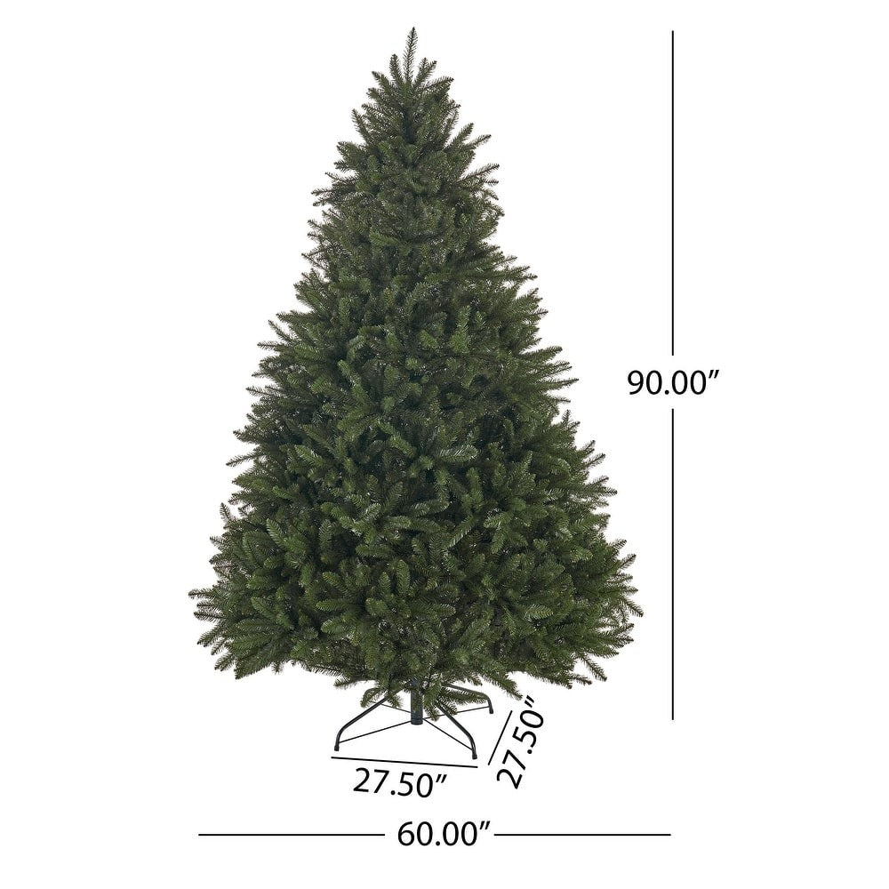 Norway Spruce 7.5-stopa Artificial Christmas Tree, 60.00 L X 60.00 W X 90.00 H, Unlit