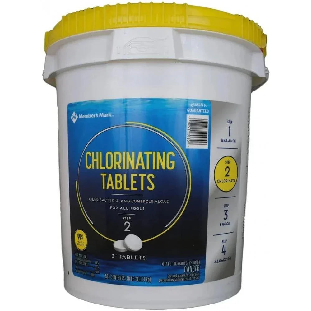 Tablets, Chlorinating, 40LB 3 cali Tablets