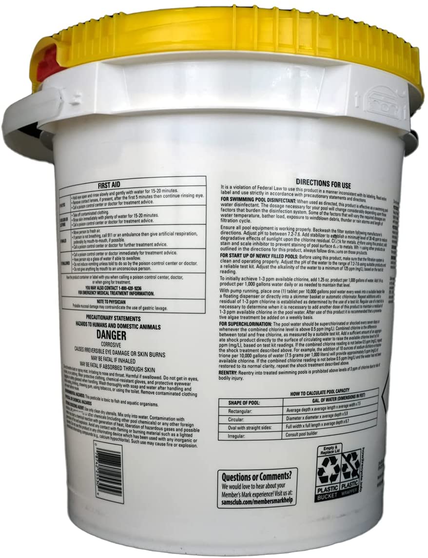 Tablets, Chlorinating, 40LB 3 cali Tablets
