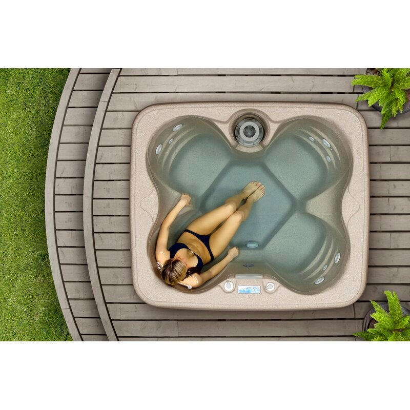 LS100 4-osobowy 13-Jet Rectangular Plug i zabawa goracy wanna