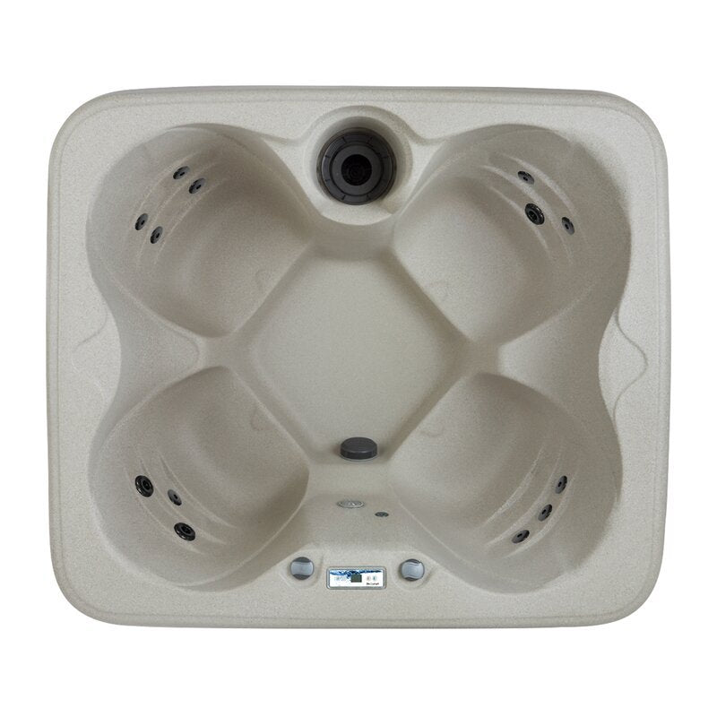 LS100 4-osobowy 13-Jet Rectangular Plug i zabawa goracy wanna