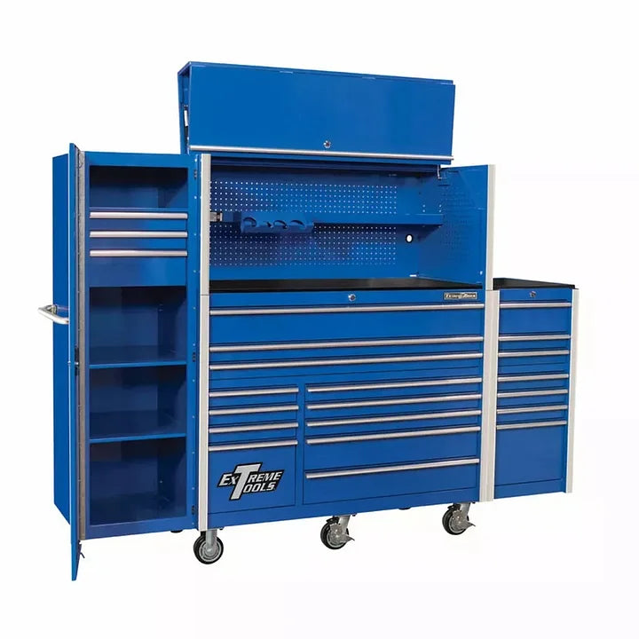 Seria, Rx, 55 12-DRAWER Roller z Hutch i boczny Boxes