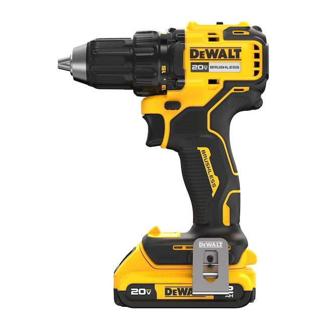 Akumulator, 20-V maks 1/2-w Keyless Brushless bezprzewodowy wiertarka (1, ładowarka i miękki torba w zestawie)