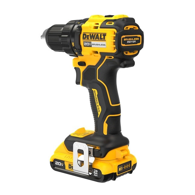 Akumulator, 20-V maks 1/2-w Keyless Brushless bezprzewodowy wiertarka (1, ładowarka i miękki torba w zestawie)
