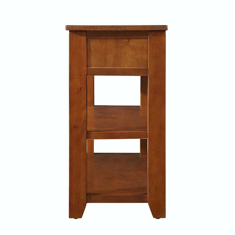 48-cali Solid Pine drewno Console stol