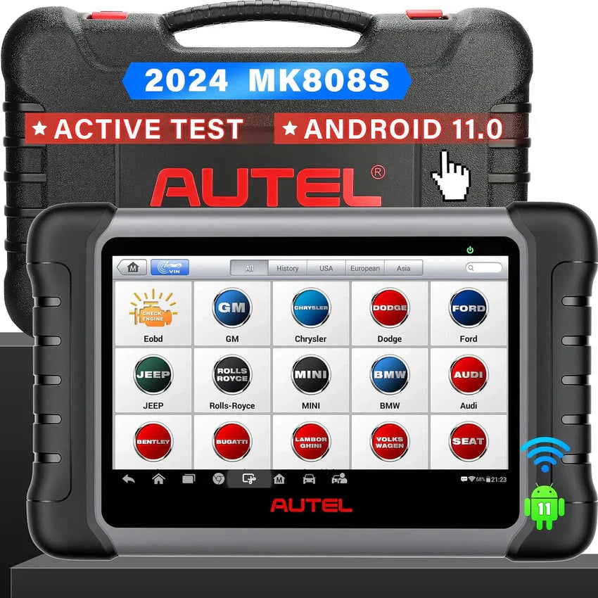 Tool - 2024, as MK808BT Pro MX808S M808Z - Function as MaxiCheck MX900, Active Test, All System Diagnose, Injector Coding