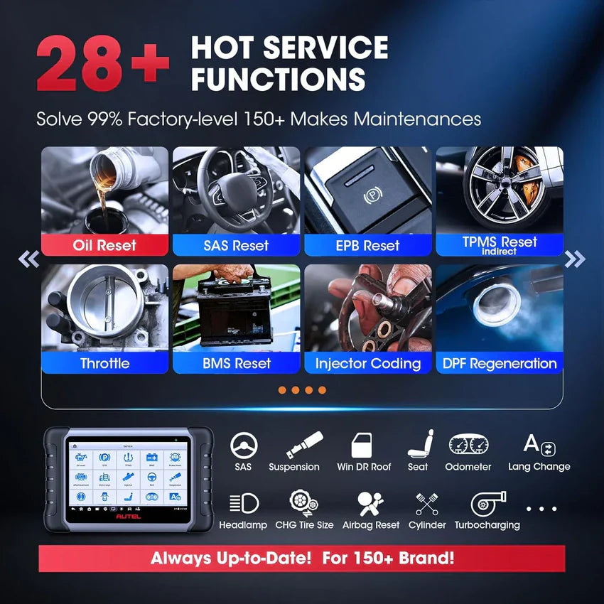 Tool - 2024, as MK808BT Pro MX808S M808Z - Function as MaxiCheck MX900, Active Test, All System Diagnose, Injector Coding