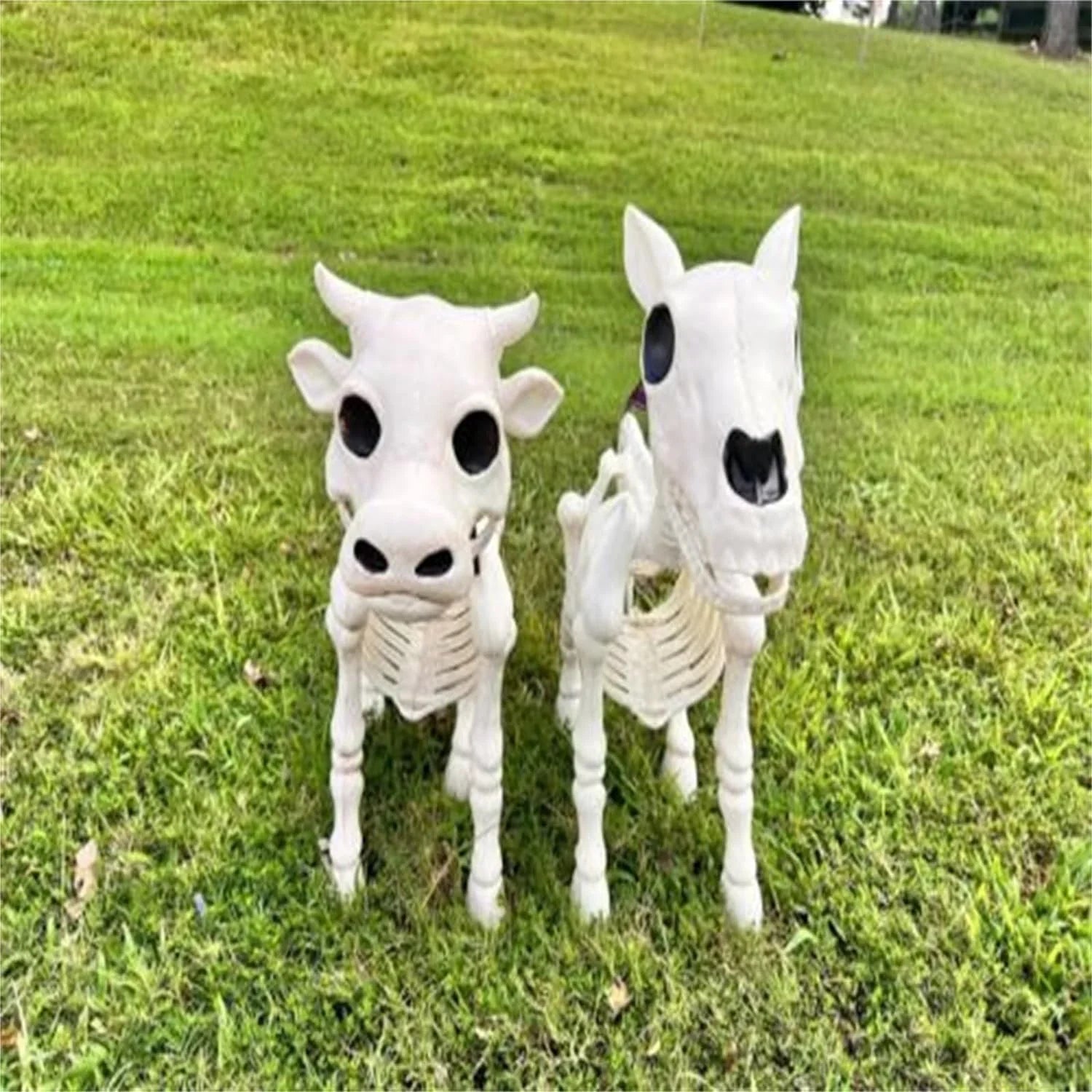 2023 Cow Skeleton z Halloween Decoration