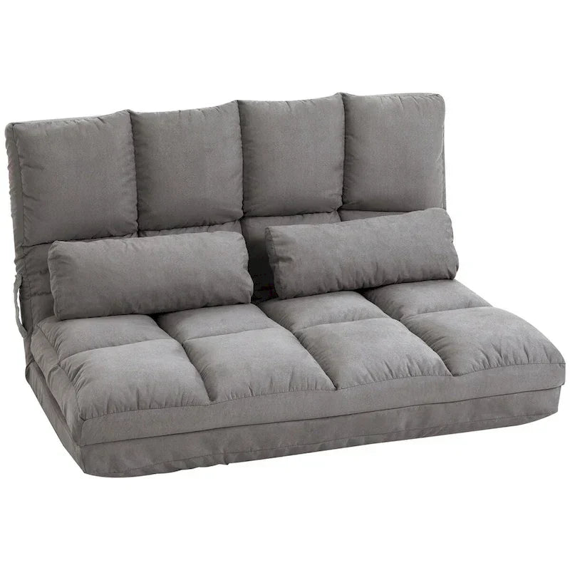 Versatile podłoga sofa krzeslo z 2 Cushions i regulowany Backrest