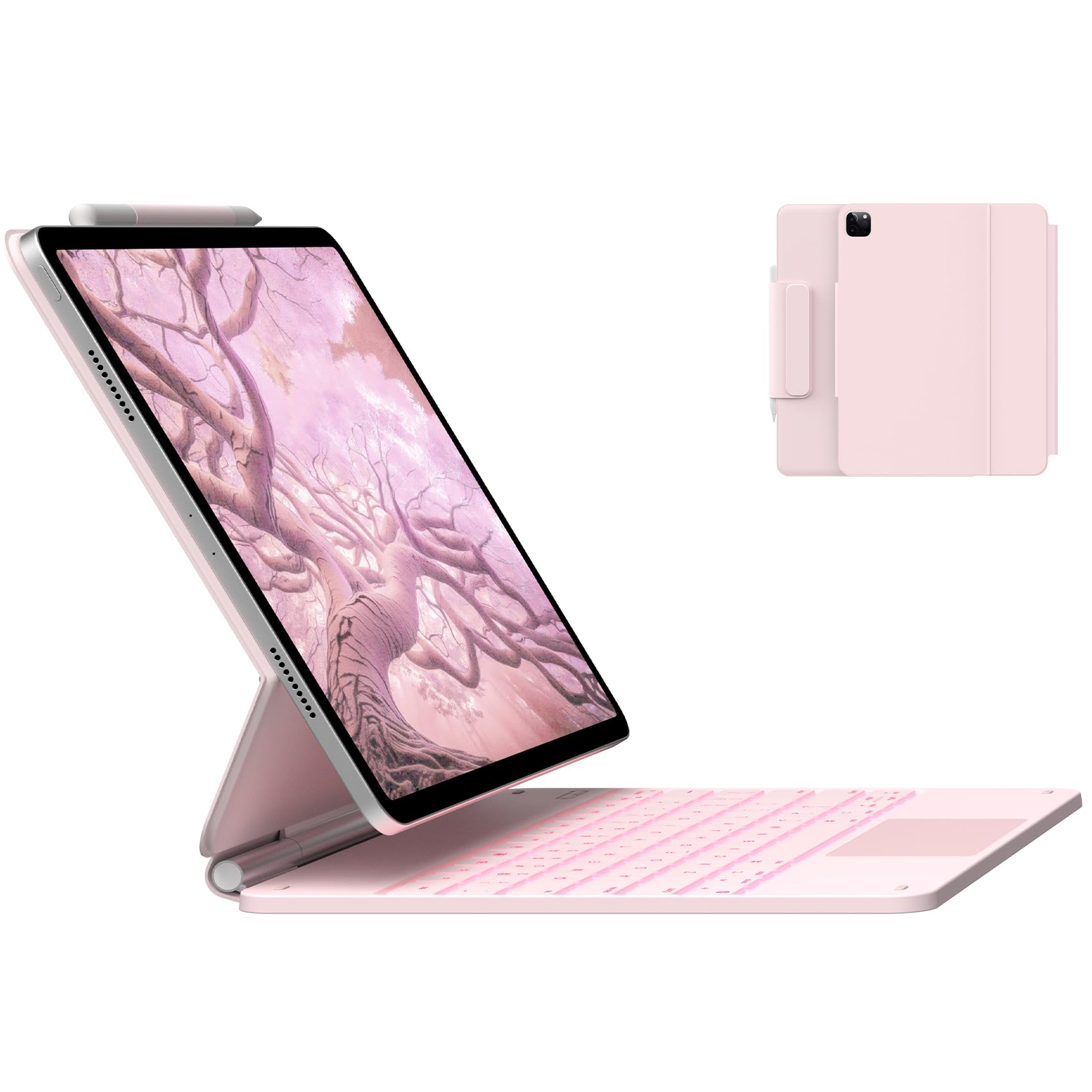 Keyboard, Edge, etui do powietrza i Pro 12.9, Pink