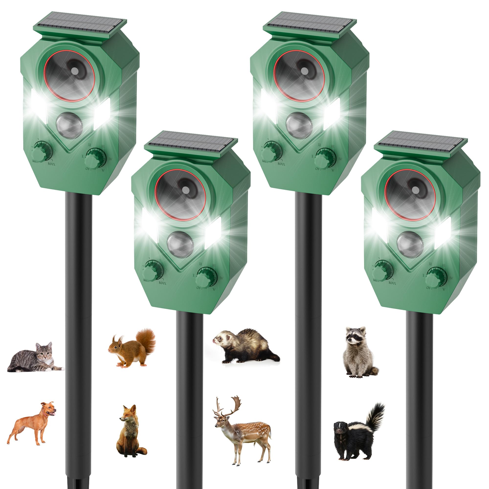 1787401163_yYhp6cI3 4-pakiet słoneczny Ultrasonic Animal Repeller