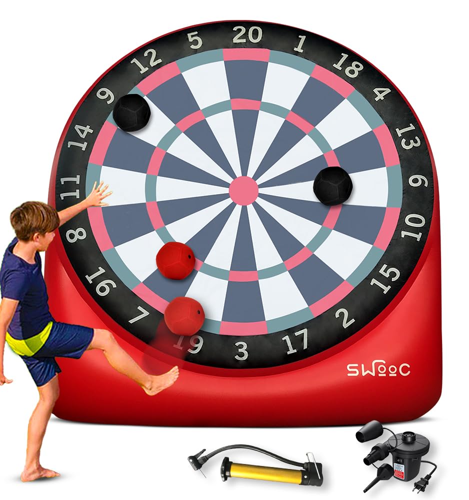 Premium Inflatable Giant Kick Darts z Jumbo gra