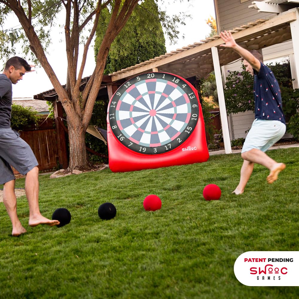 Premium Inflatable Giant Kick Darts z Jumbo gra