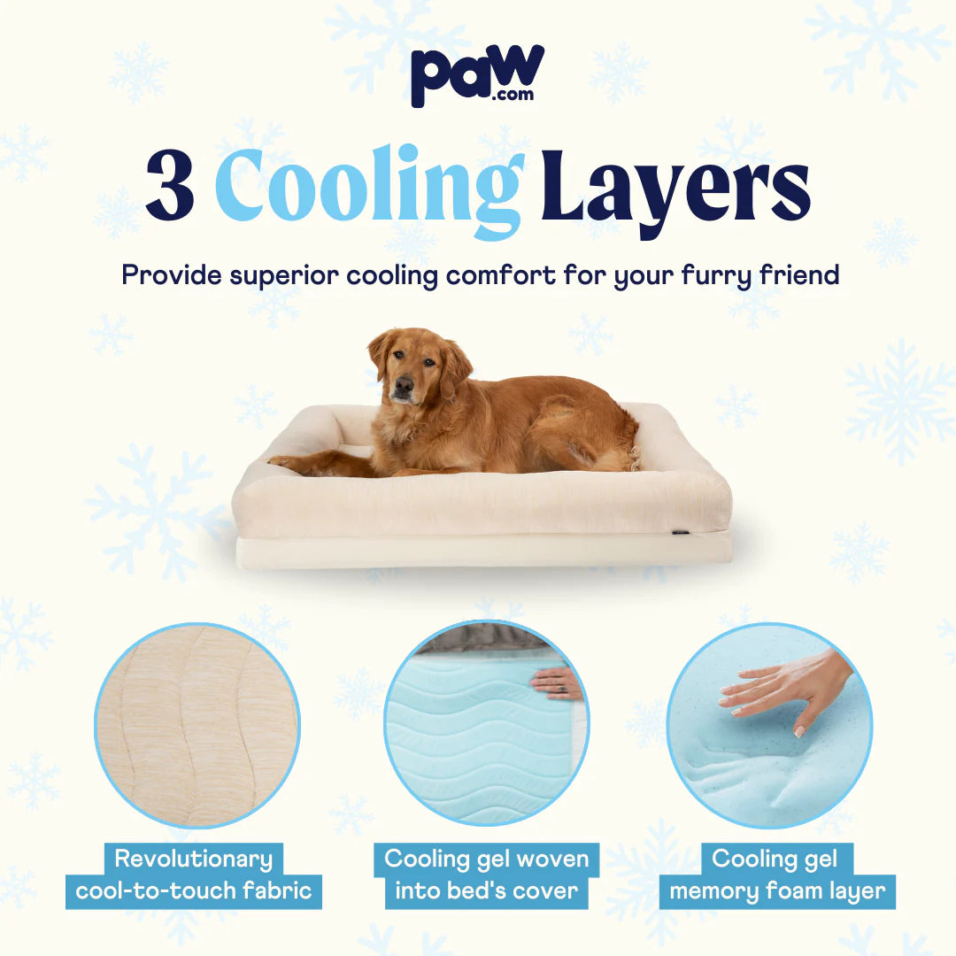 1787406263_31ASeV3Z Cooling 4-Bolster dla psa lozko, Arctic Sand