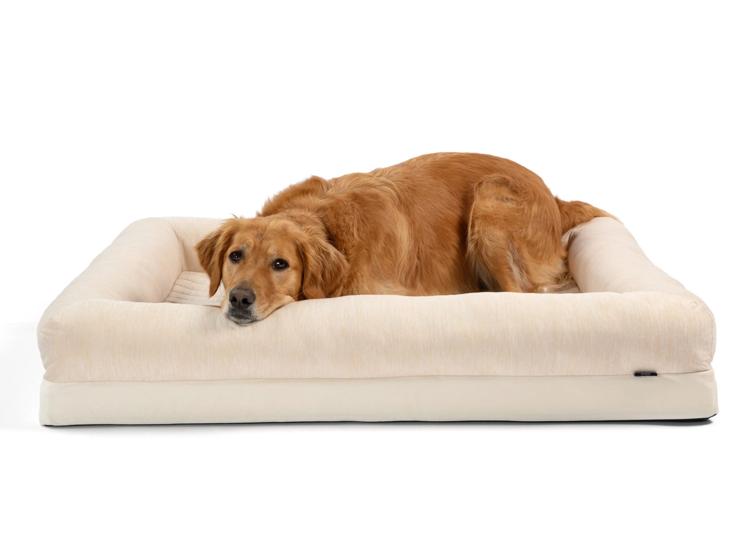 1787406279_wYyeeAOE Cooling 4-Bolster dla psa lozko, Arctic Sand