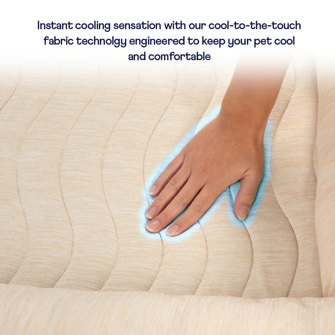 1787406305_3O4GvgYo Cooling 4-Bolster dla psa lozko, Arctic Sand
