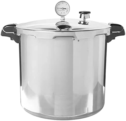 01784 23 kwarta Induction kompatybilny szybkowar do wekowania, srebrny, aluminium