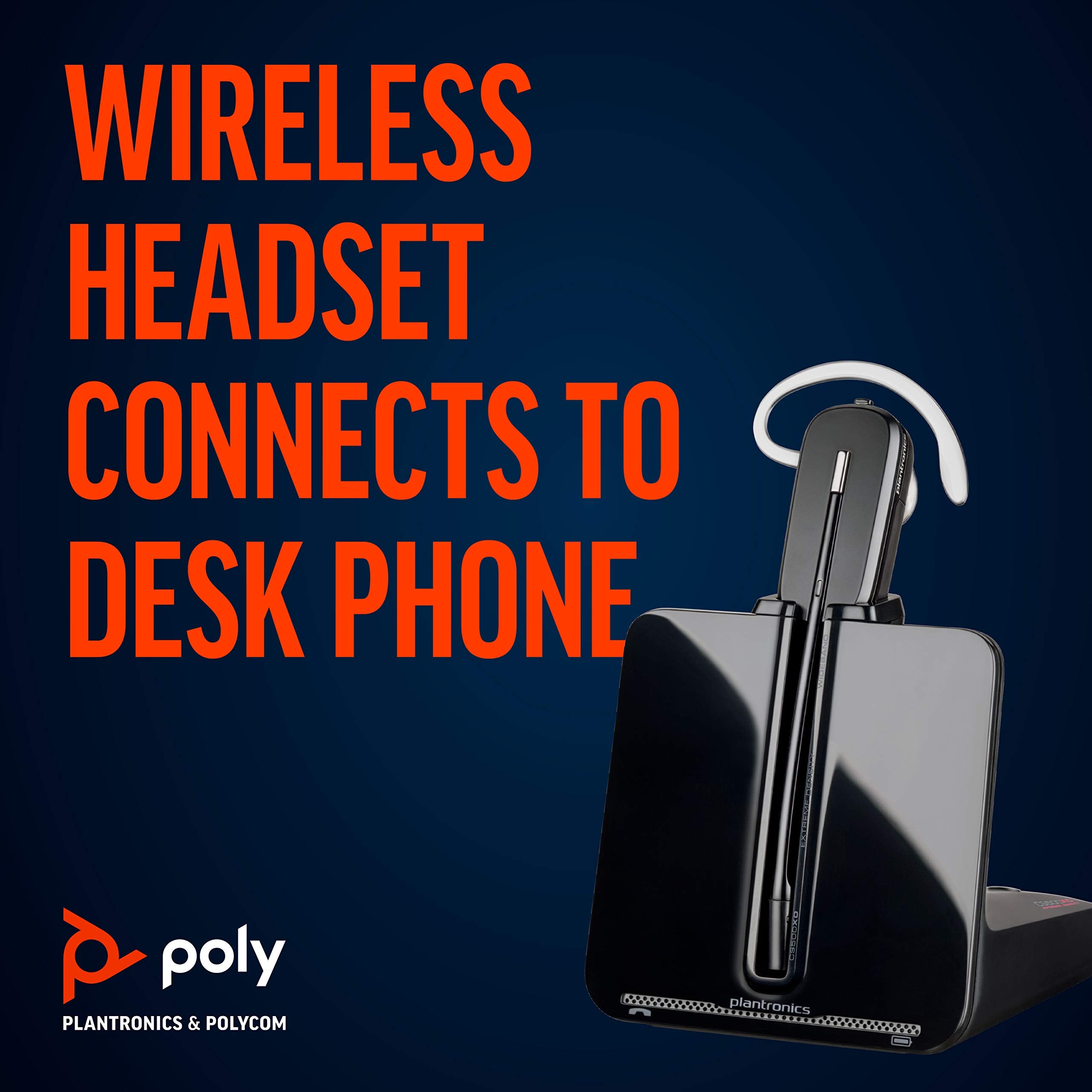 Headset, CS540 bezprzewodowy DECT, (poli)