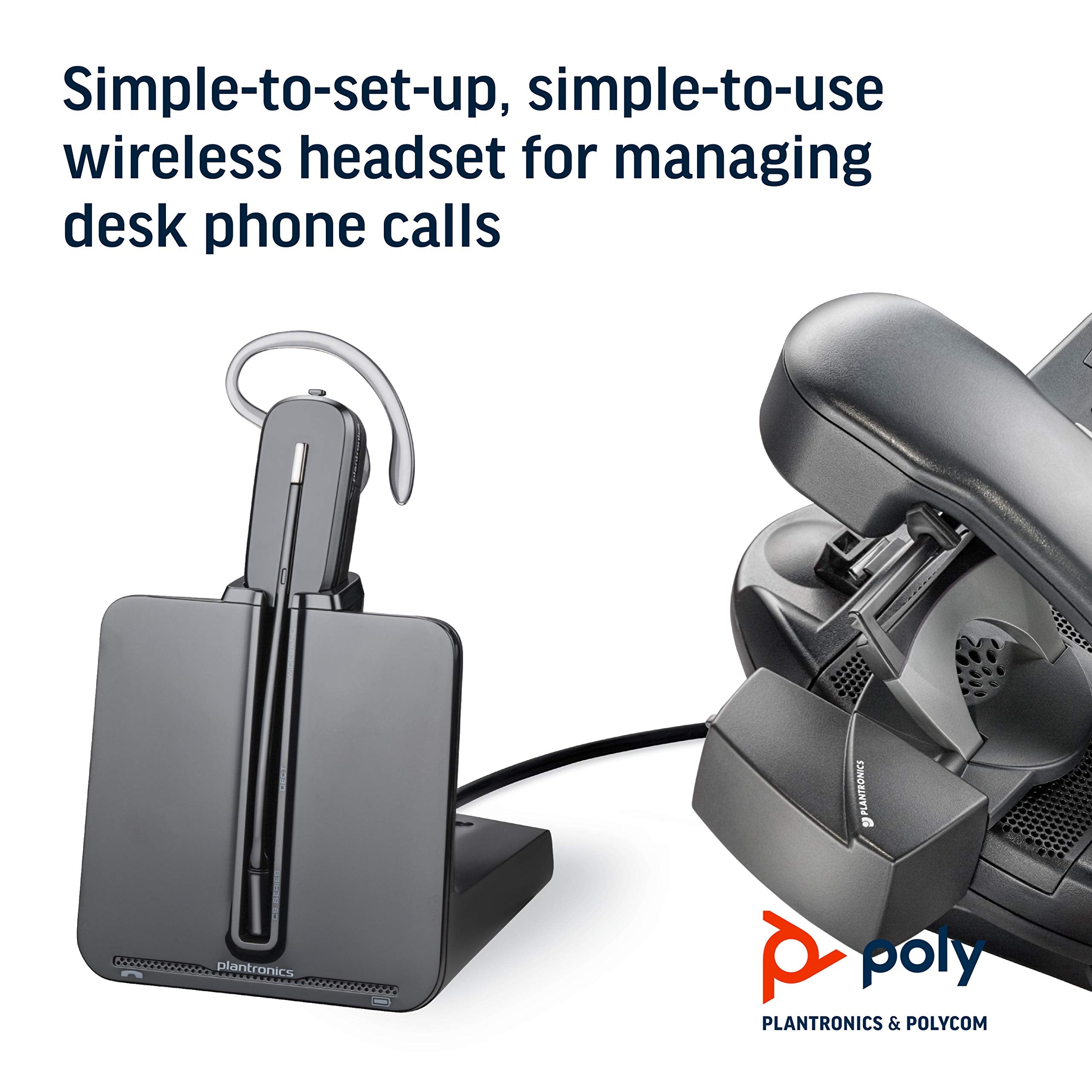 Headset, CS540 bezprzewodowy DECT, (poli)