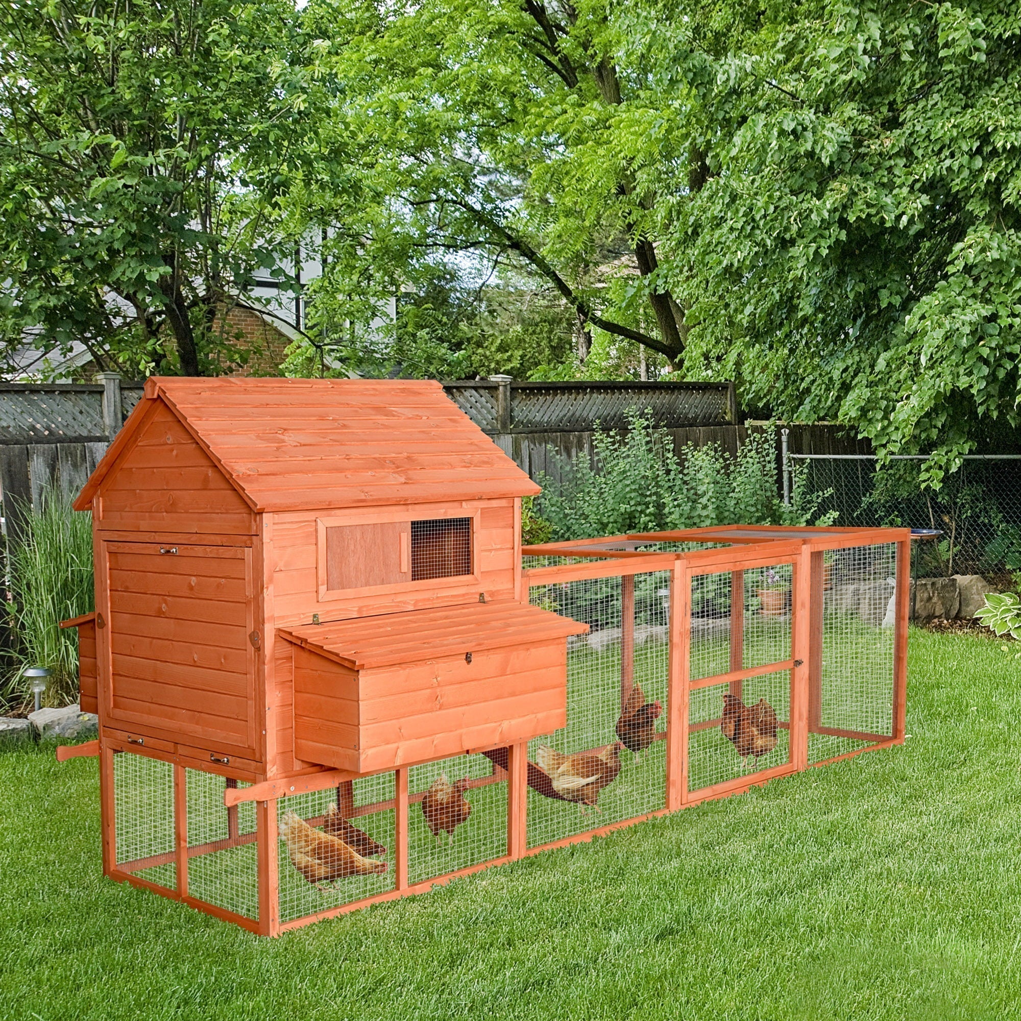 Dla kur Coop, duży, Run klatka Duck Hen Chook domek Poultry