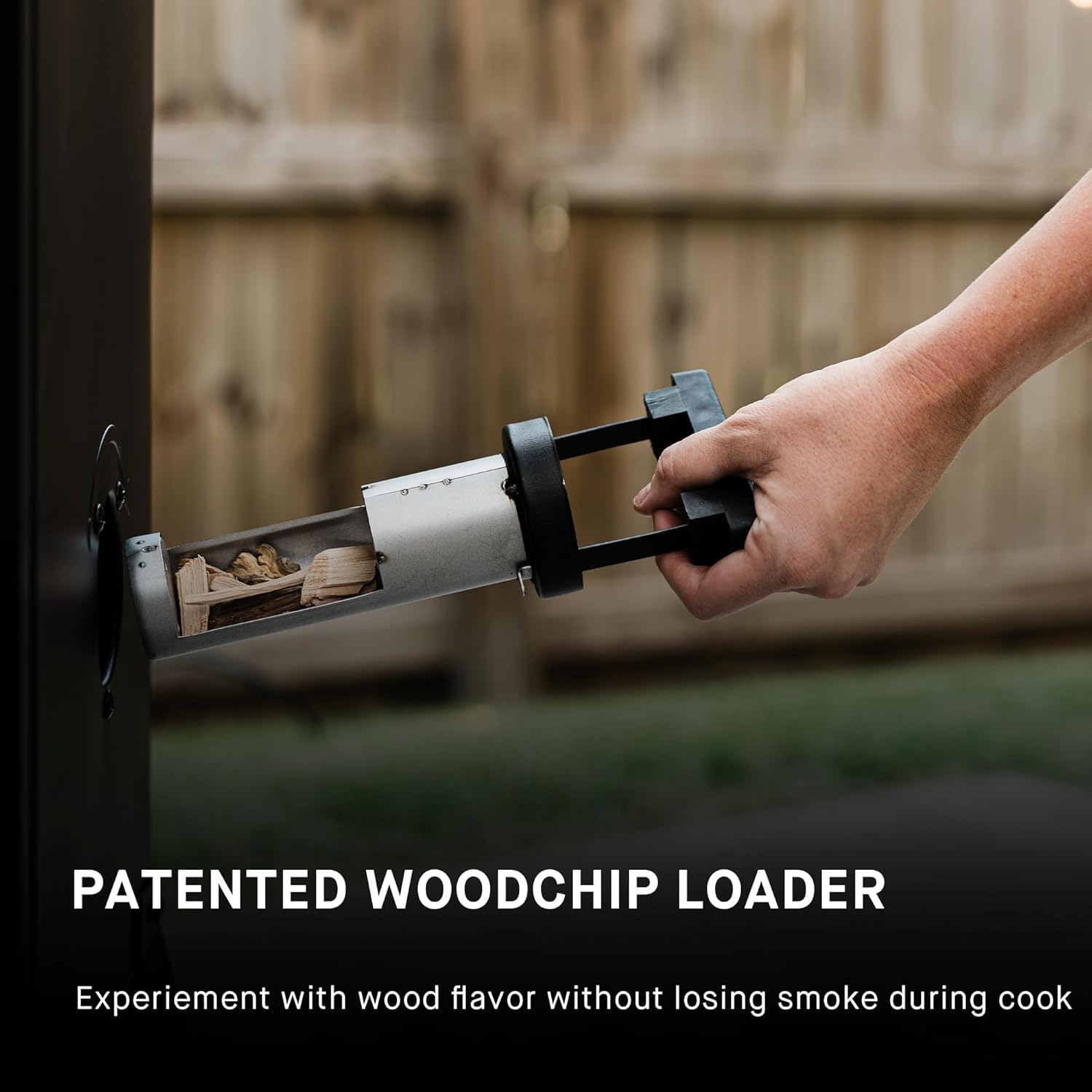 30-cali elektryczny Vertical Bbq Smoker z Loader