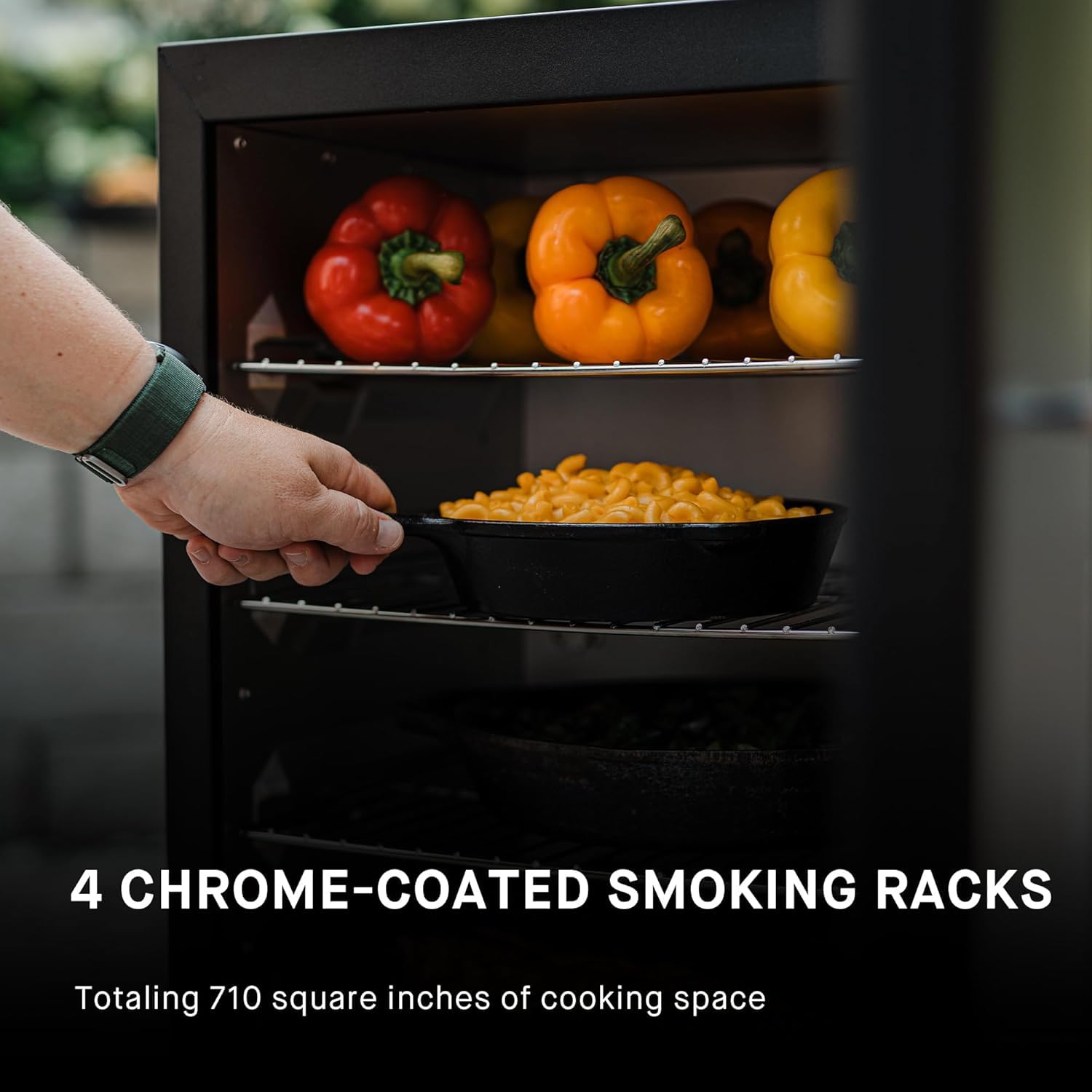 30-cali elektryczny Vertical Bbq Smoker z Loader