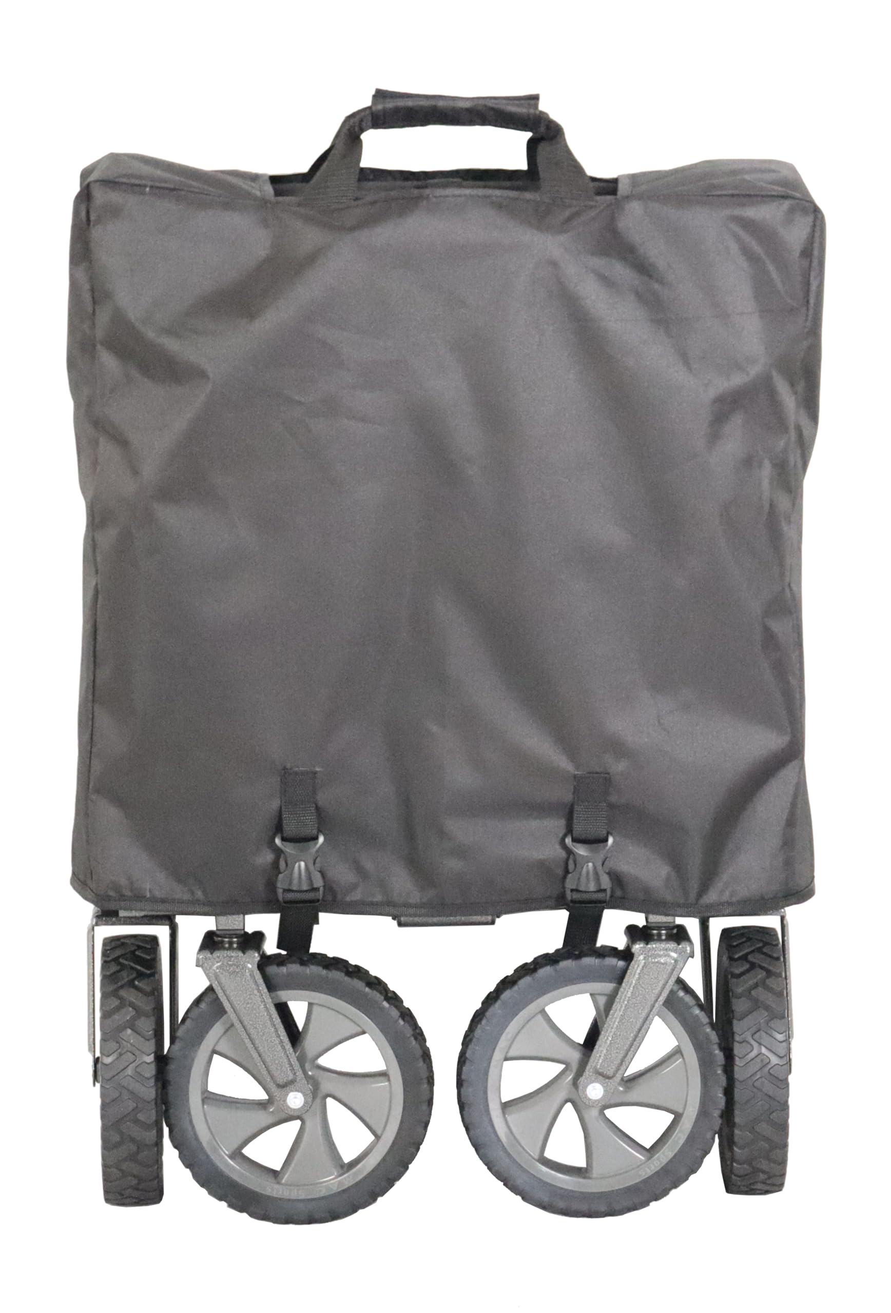 Składany zewnętrzny Utility Wagon z czarny