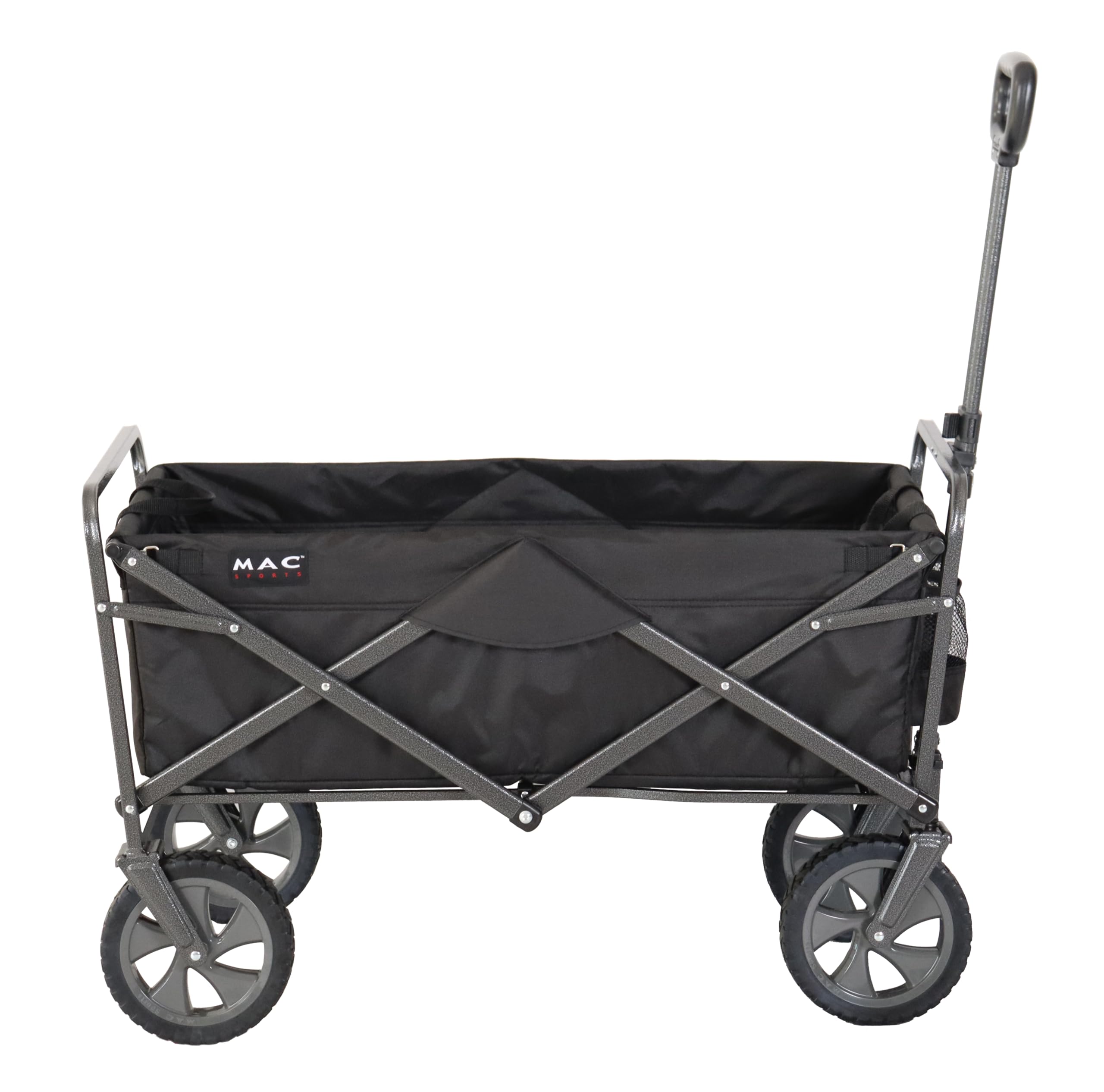 Składany zewnętrzny Utility Wagon z czarny
