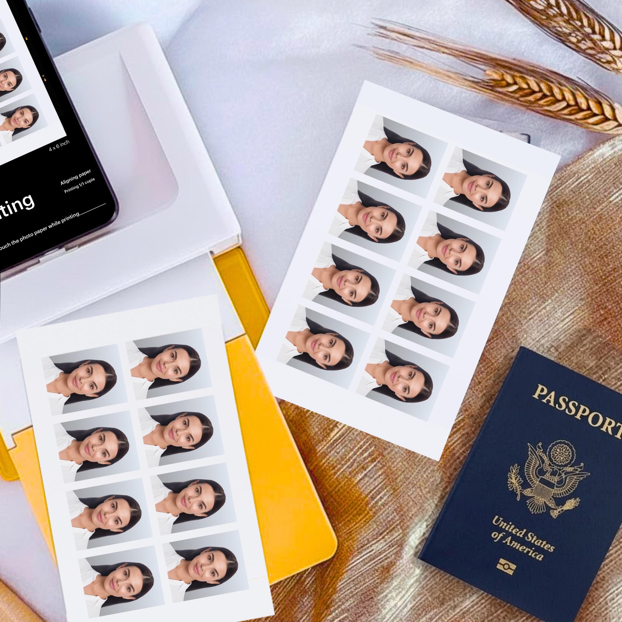 1787413289_wzRKZyoU Dock Plus 4 X 6-cali Photo drukarka z 50 Sheets