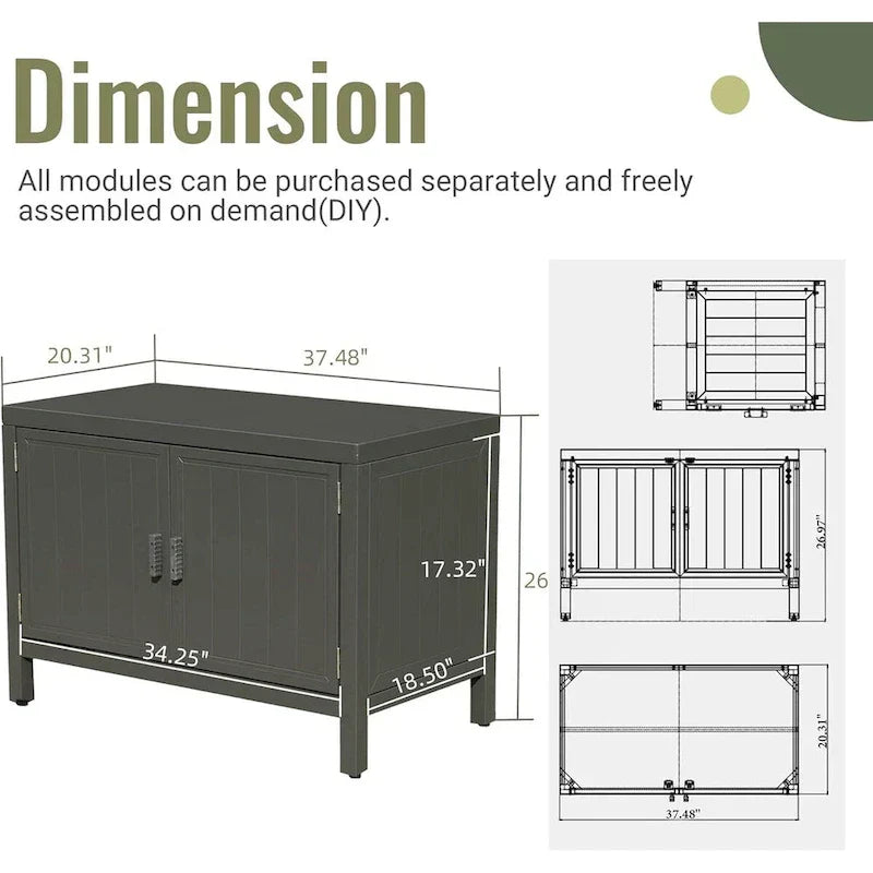1787418463_St5viOxV Stol, Freestanding zewnętrzny kuchenny Island z magazynowy i Prep, grill magazynowy szafka