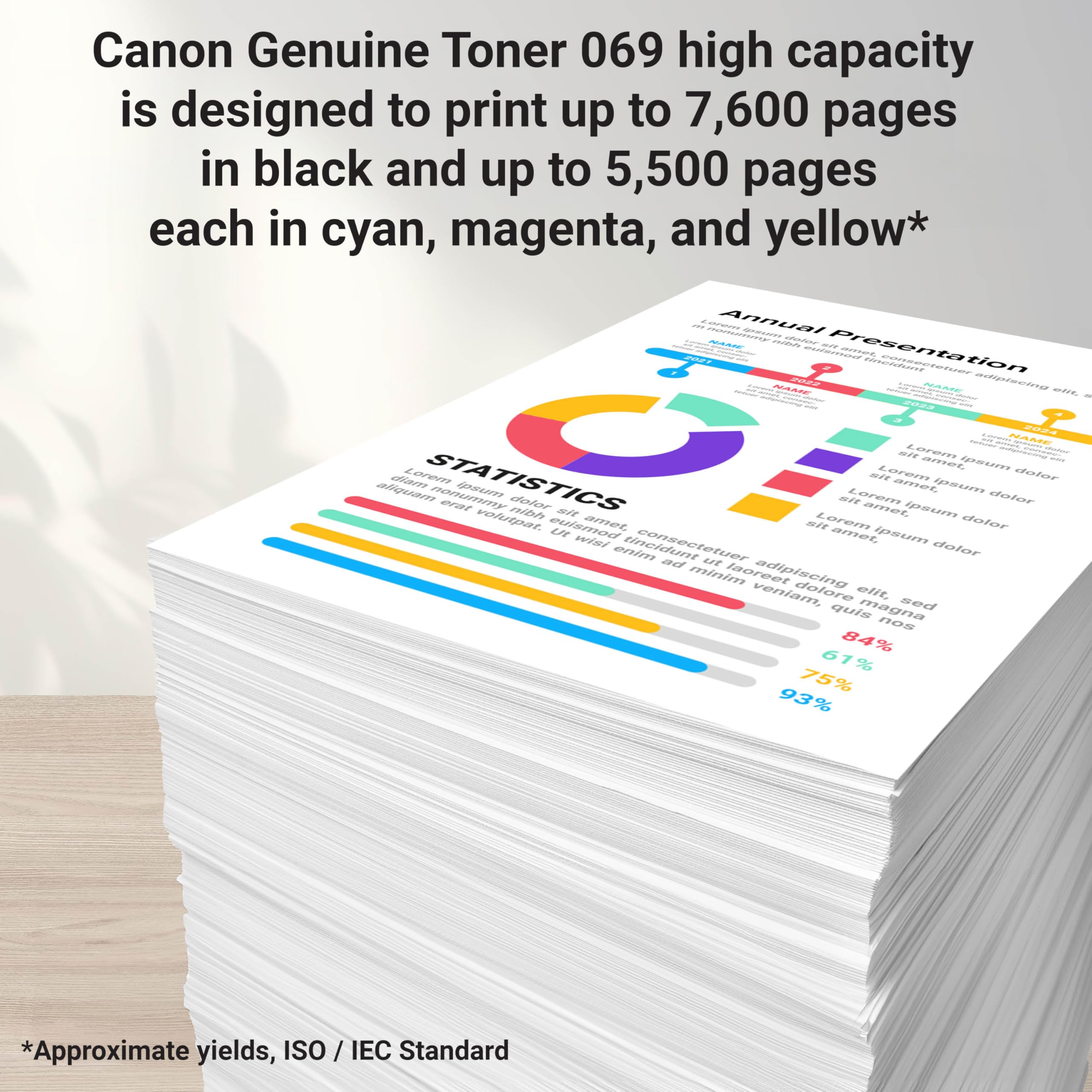Genuine 069 czarny toner wkład, do MF753Cdw