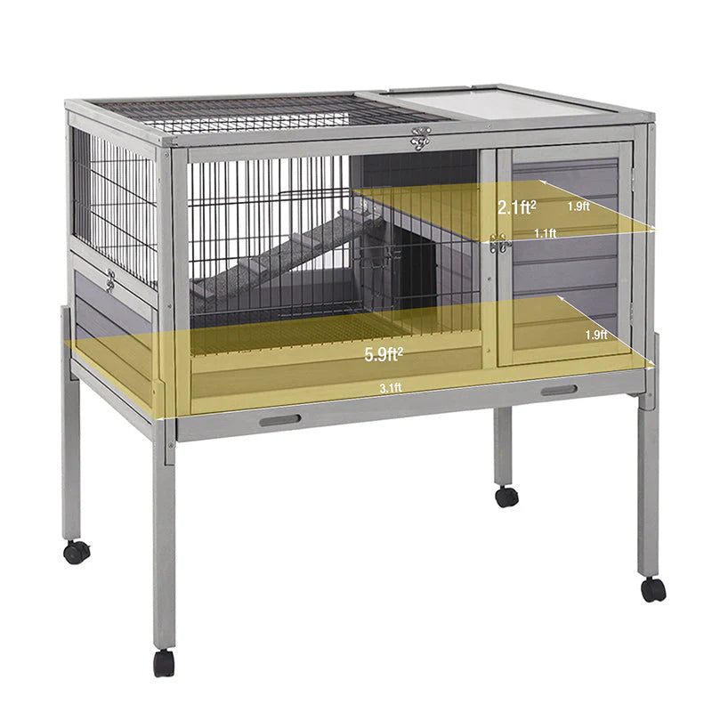 1787426415_bLTvpJtY Hamster klatka AIR20-B z wewnętrzny i zewnętrzny Guinea Pig klatka
