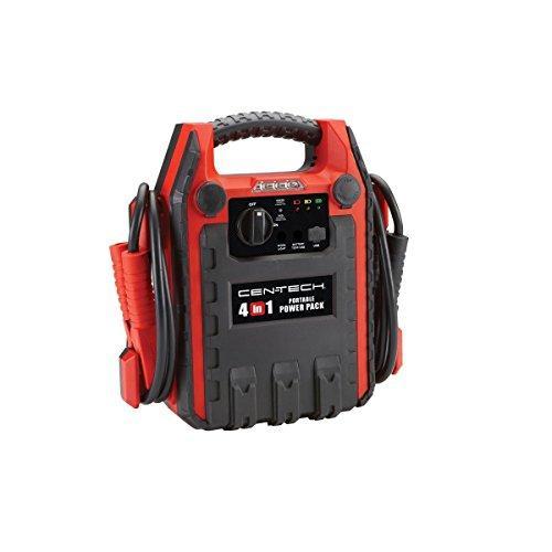 4-in-1 trampolina startowy z 260 PSI powietrza kompresor; 12VDC Outlet; wbudowany Work światło