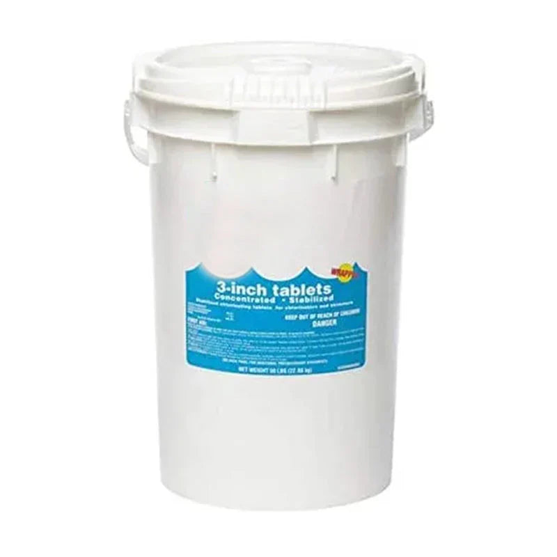 3 cali Chlorine Tablets, 50 lb