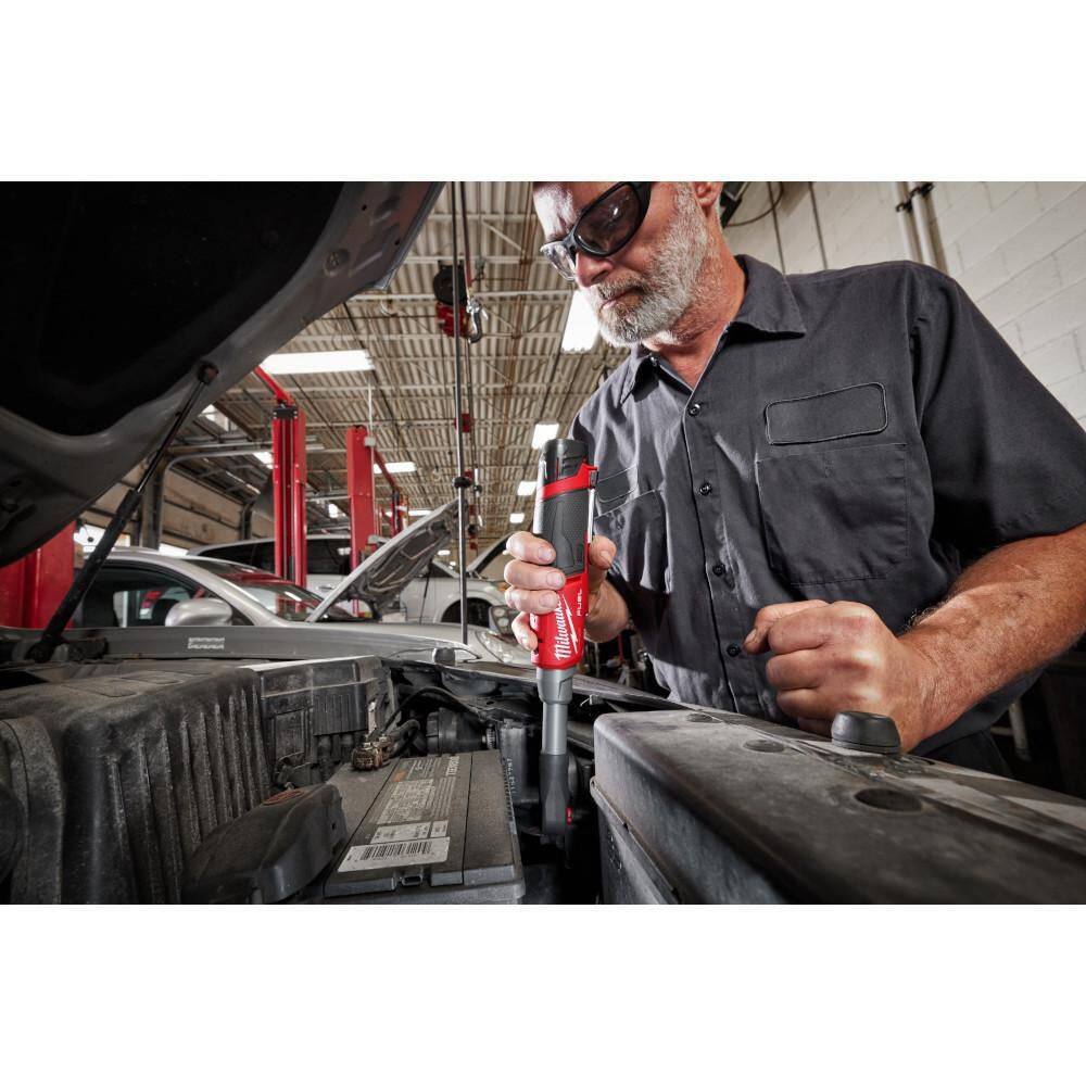 Cordless Ratchet - 2568-20-2569-20 M12 FUEL 12V Lithium-ion 1/4 in. Extended Reach High Speed Ratchet w/3/8 in. Extended Reach High Speed