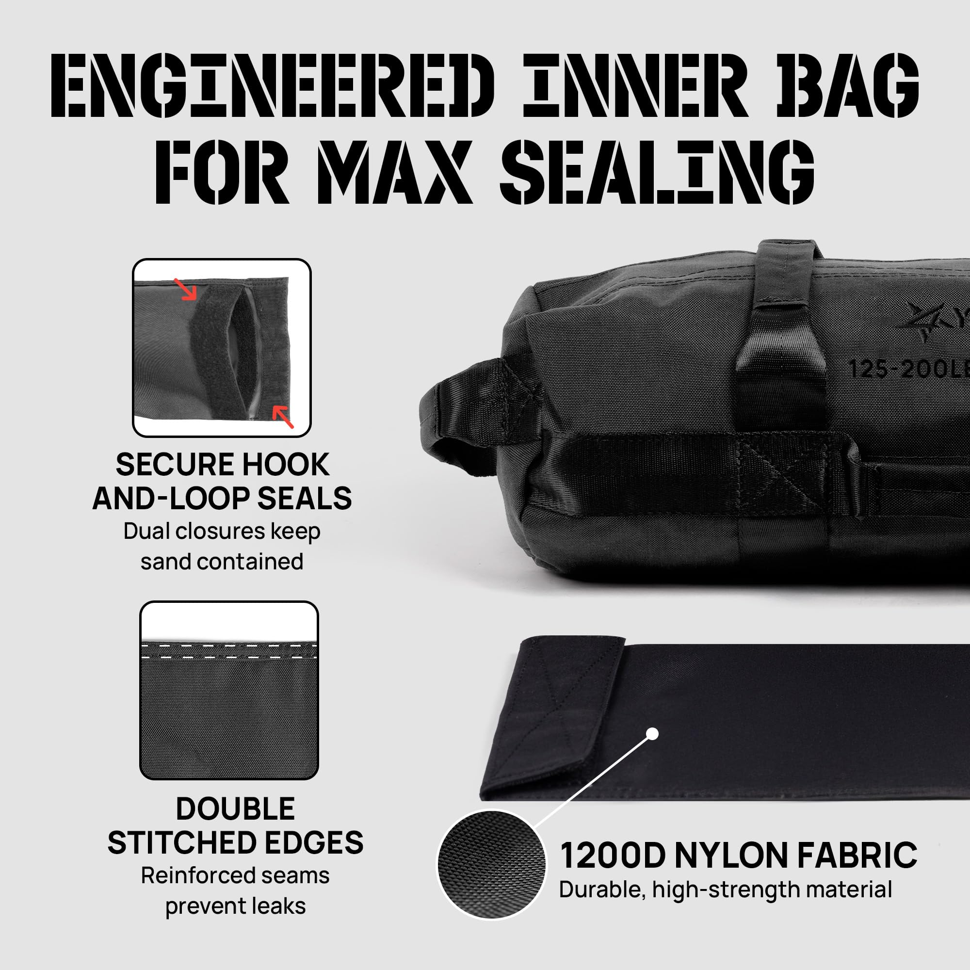 YES4ALL regulowany Sandbags do waga Training