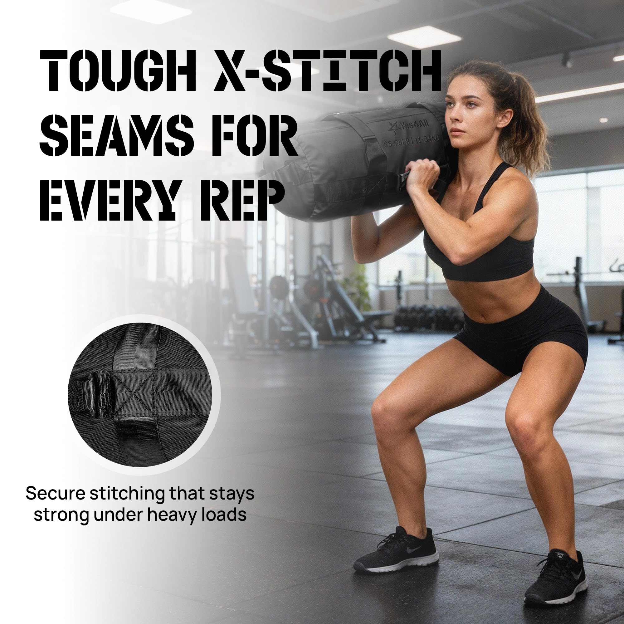 YES4ALL regulowany Sandbags do waga Training
