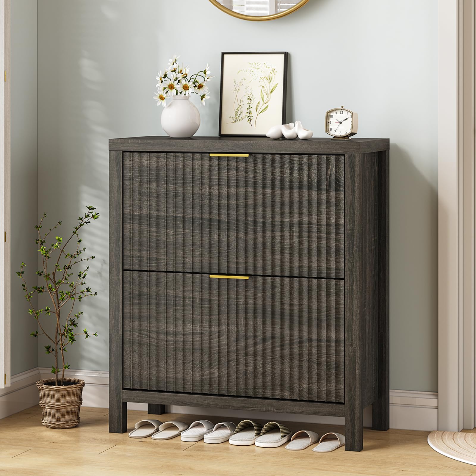 1787429191_pyP1KGgy Szafka, Shoe, magazynowy, do Entryway z Flip szuflady