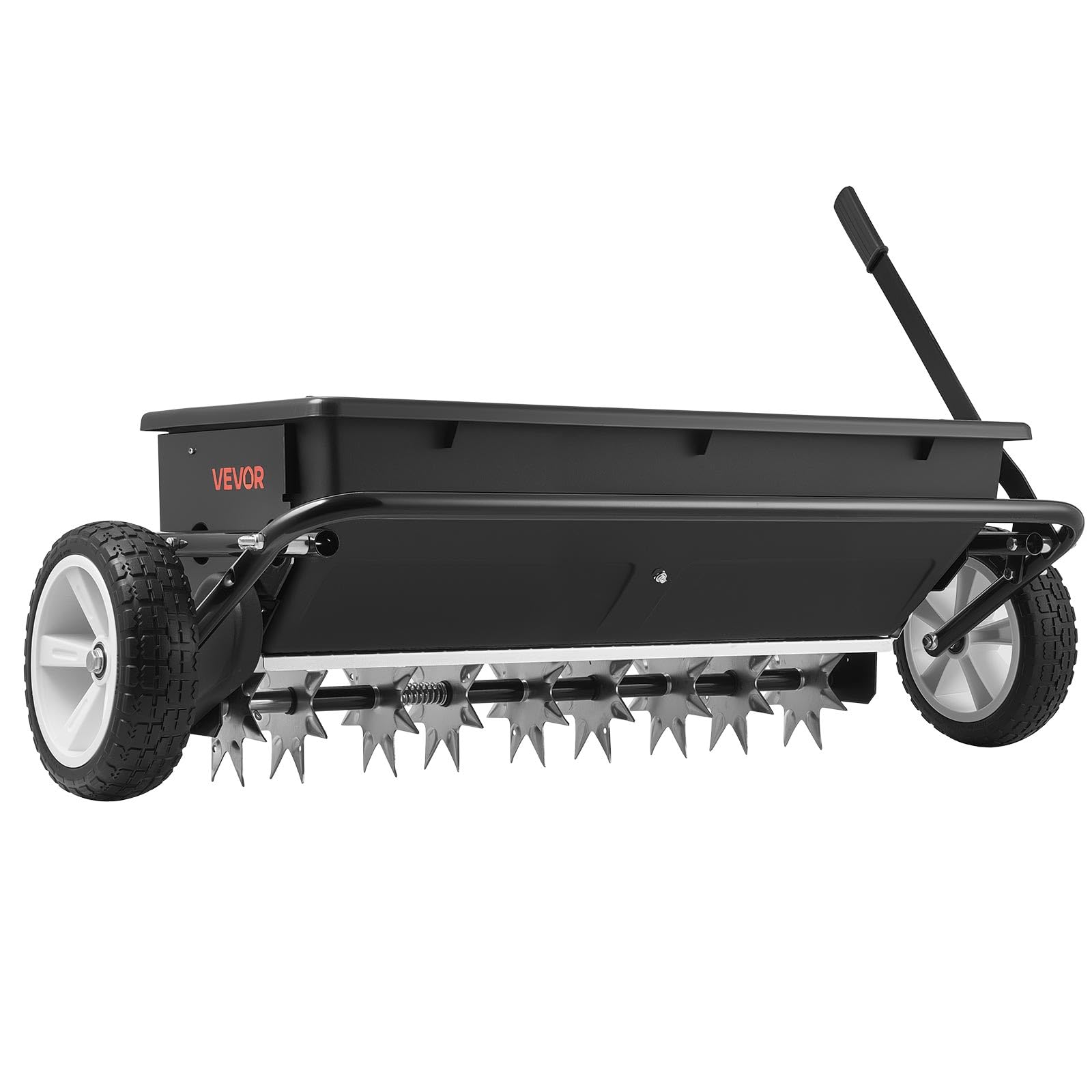 Tow Behind trawnikowy Spreader z Aeration Spikes