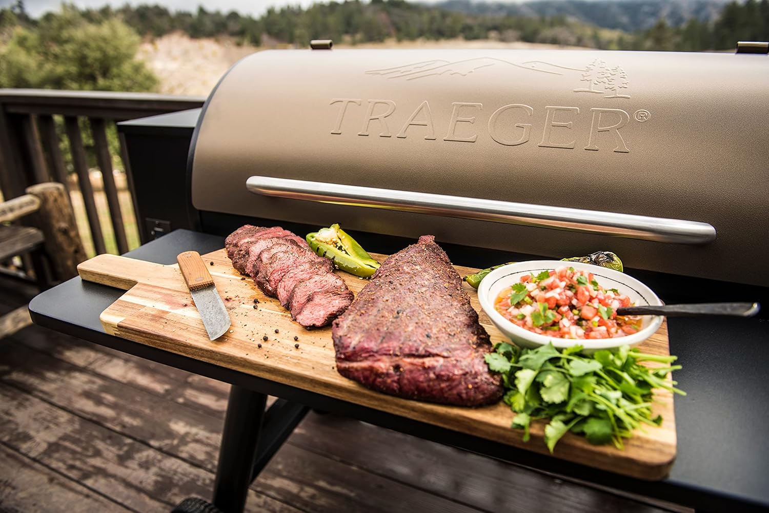 Grills Pro 34 elektryczny drewno i Smoker Pellet grill