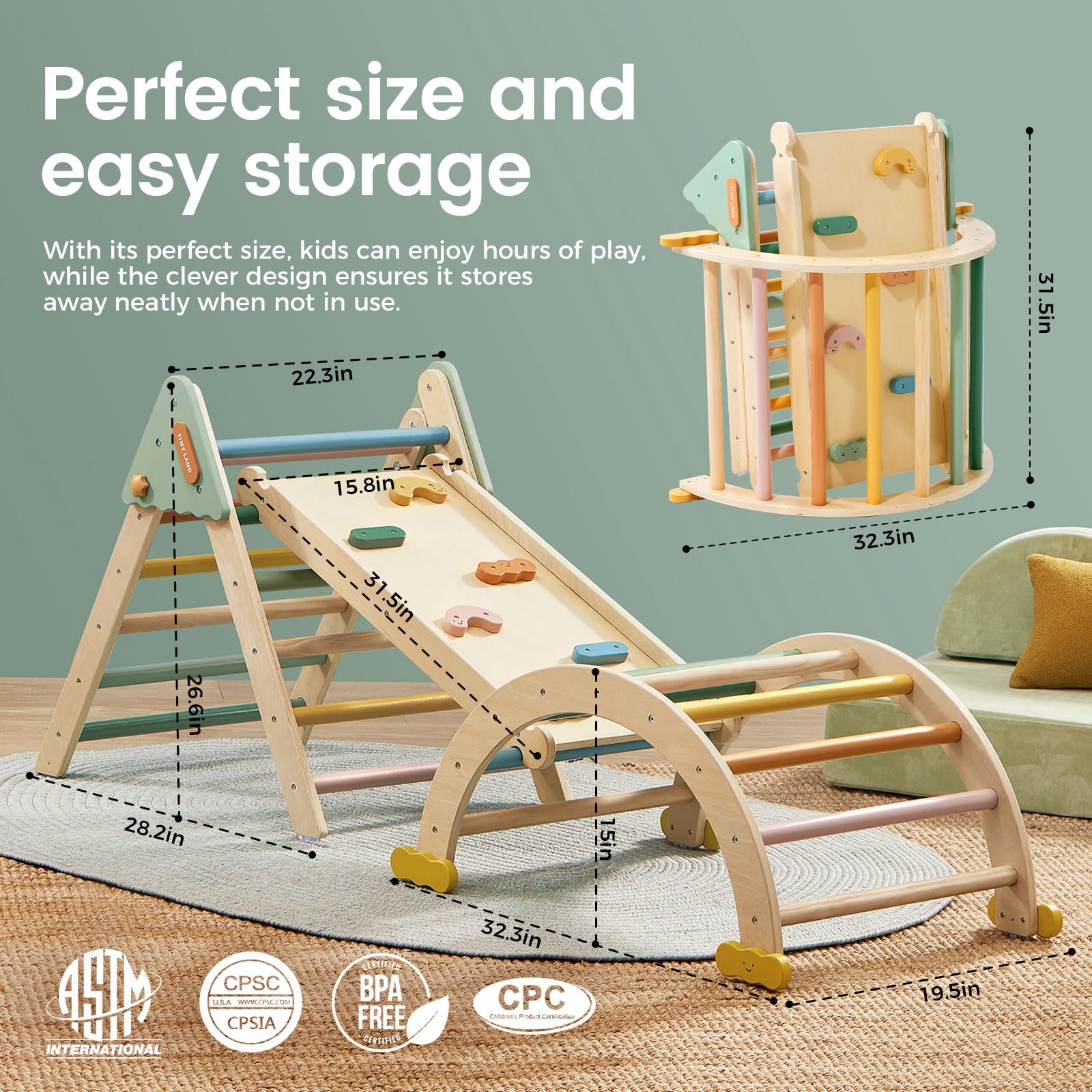 1787432341_OeQHjraV Pikler Triangle zestaw, 7-in-1 Montessori Climber