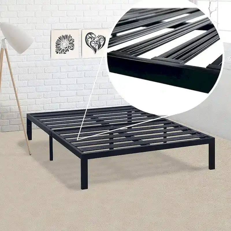 Platform lozko, Sturdy King metal, rama z Durable Slats