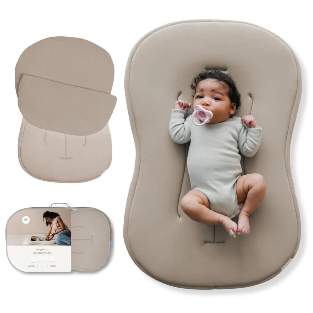 Me dziecięcy Lounger Curve z Organic Cotton Infant Nest