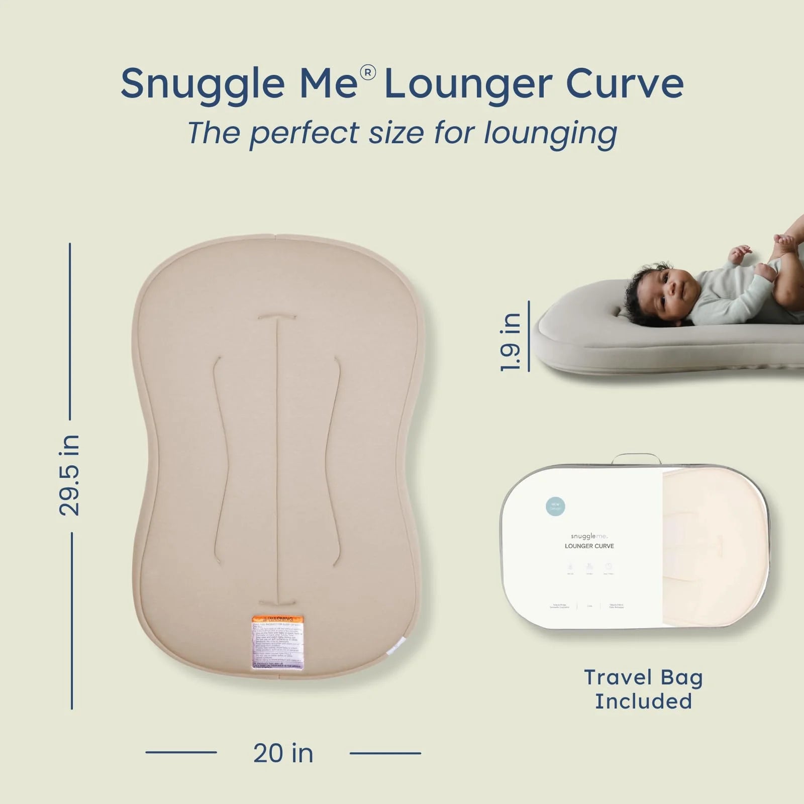 1787434068_qMe91V5U Me dziecięcy Lounger Curve z Organic Cotton Infant Nest