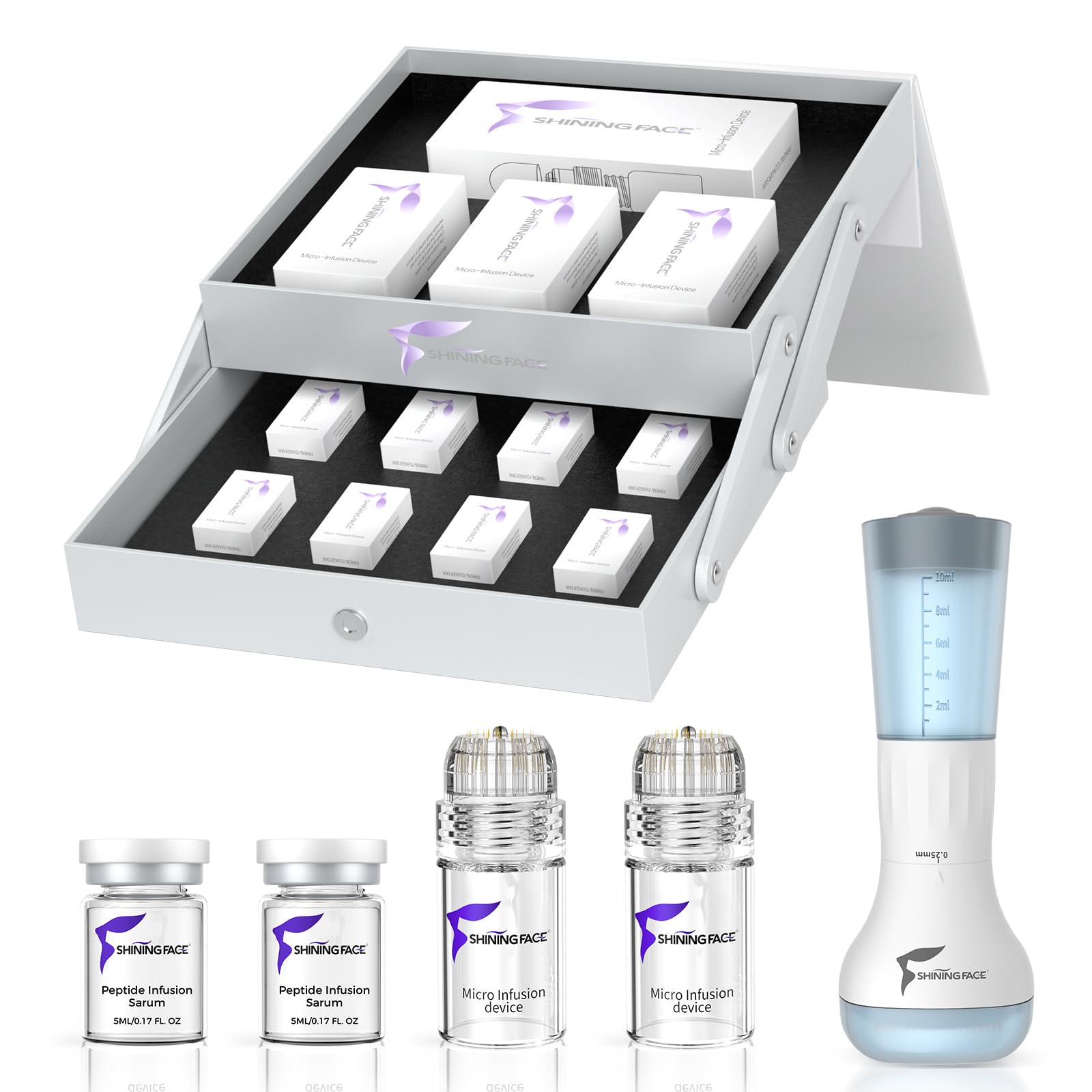 Face Micro Infusion system z At domowy Anti-aging zestaw