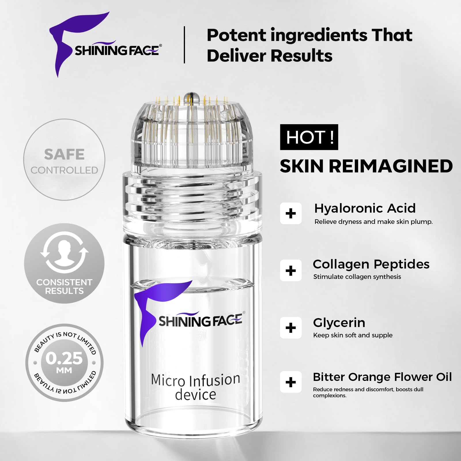 Face Micro Infusion system z At domowy Anti-aging zestaw