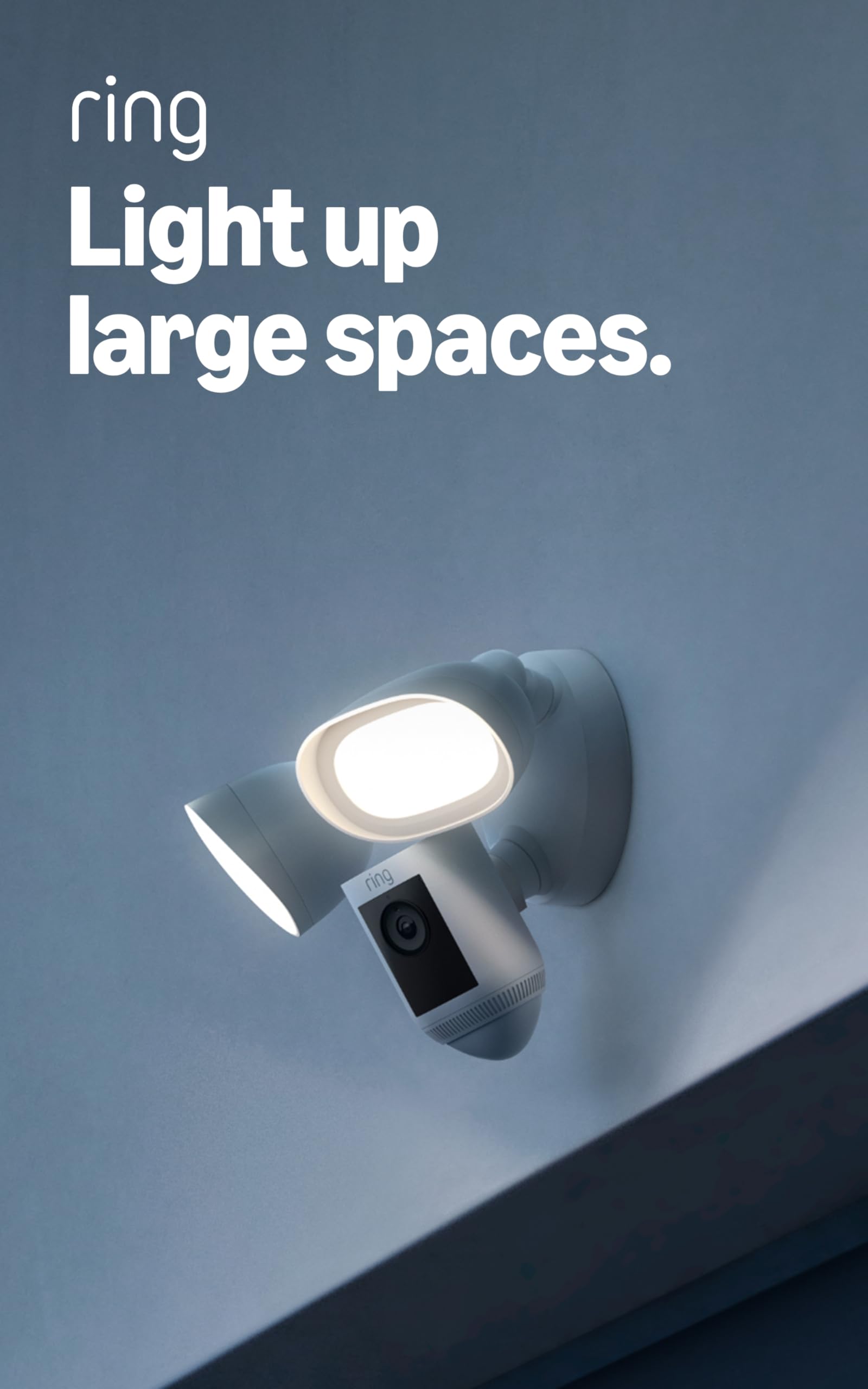 Floodlight kamera Wired Pro z 2K Video kamera monitoringu
